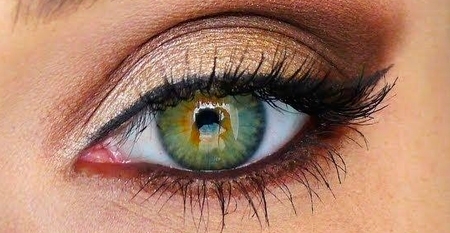 Como maquillar los ojos verdes